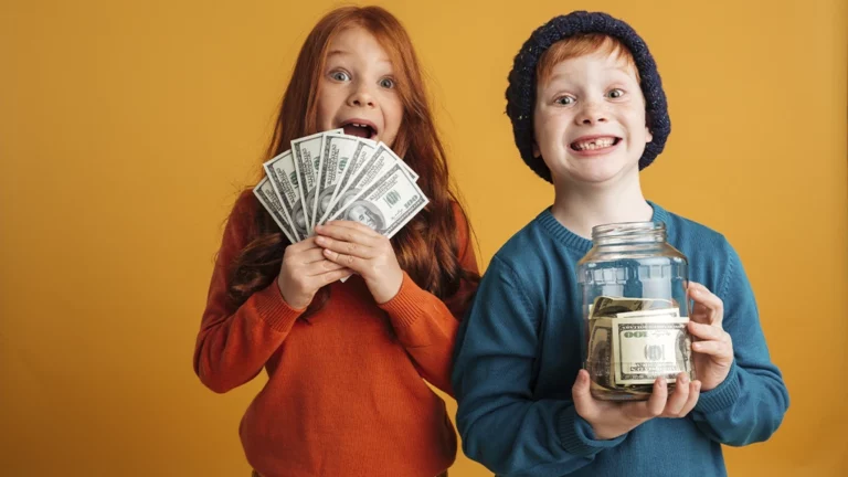 Ensinar crianças sobre dinheiro